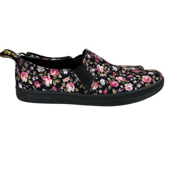Dr Martens Finch Floral Slip On Shoes AW004 Womens Size 7 - Picture 4 of 8